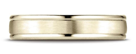 Benchmark-14K-Yellow-Gold-4mm-Comfort-Fit-Satin-Finished-High-Polished-Round-Edge-Carved-Design-Band--4.25--RECF7402S14KY04.25
