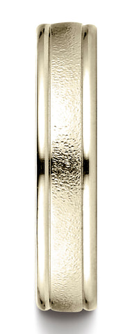 Benchmark-14K-Yellow-Gold-4mm-Comfort-Fit-Wired-Finished-High-Polished-Round-Edge-Band--Size-4.5--RECF740214KY04.5