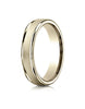 Benchmark-14K-Yellow-Gold-4mm-Comfort-Fit-Wired-Finished-High-Polished-Round-Edge-Carved-Design-Band--4--RECF740214KY04