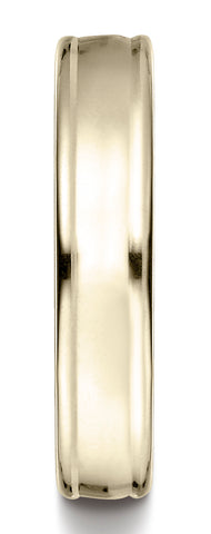 Benchmark-14K-Yellow-Gold-4mm-Comfort-Fit-Satin-Finished-High-Polish-Finish-Round-Edge-Design-Band--4.5--RECF7420014KY04.5