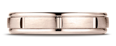Benchmark-14K-Rose-Gold-4mm-Comfort-Fit-Satin-Finish-8-Center-Cuts-and-Round-Edge-Band--Size-4.25--RECF7445214KR04.25