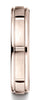 Benchmark-14K-Rose-Gold-4mm-Comfort-Fit-Satin-Finish-8-Center-Cuts-and-Round-Edge-Band--Size-4.5--RECF7445214KR04.5