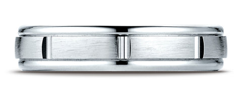 Benchmark-18K-White-Gold-4mm-Comfort-Fit-Satin-Finish-8-Center-Cuts-and-Round-Edge-Band--Size-4.25--RECF7445218KW04.25