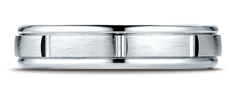 Benchmark-14K-White-Gold-4mm-Comfort-Fit-Satin-Finish-8-Center-Cuts-and-Round-Edge-Band--Size-4.25--RECF7445214KW04.25