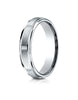 Benchmark-18K-White-Gold-4mm-Comfort-Fit-Satin-Finish-8-Center-Cuts-and-Round-Edge-Band--Size-4--RECF7445218KW04