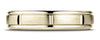 Benchmark-14K-Yellow-Gold-4mm-Comfort-Fit-Satin-Finish-8-Center-Cuts-and-Round-Edge-Band--Size-4.25--RECF7445214KY04.25