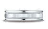 Benchmark-Palladium-6mm-Comfort-Fit-Satin-Finish-Center-w/-Milgrain-Round-Edge-Carved-Design-Band--Sz-4.25--RECF7601SPD04.25