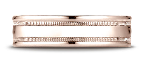 Benchmark-14K-Rose-Gold-6mm-Comfort-Fit-High-Polished-with-Milgrain-Round-Edge-Carved-Design-Band--Sz-4.25--RECF760114KR04.25