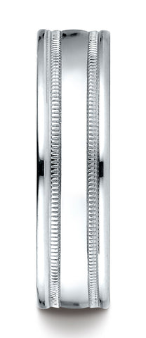 Benchmark-10K-White-Gold-6mm-Comfort-Fit-High-Polished-w/-Milgrain-Round-Edge-Carved-Design-Band-Sz-4.5--RECF760110KW04.5