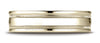 Benchmark-14K-Yellow-Gold-6mm-Comfort-Fit-High-Polished-w/-Milgrain-Round-Edge-Carved-Design-Band--Sz-4.25--RECF760114KY04.25