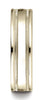 Benchmark-10K-Yellow-Gold-6mm-Comfort-Fit-High-Polished-w/-Milgrain-Round-Edge-Carved-Design-Band--4.5--RECF760110KY04.5