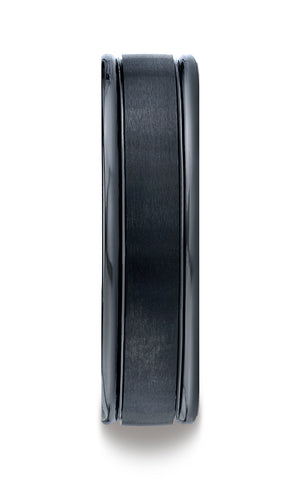 Benchmark-Ceramic-6mm-Comfort-Fit-Satin-Finished-Round-Edge-Design-Wedding-Band-Ring--Size-7--RECF7602SCM07