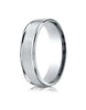 Benchmark-14K-White-Gold-6mm-Comfort-Fit-Satin-Finish-High-Polished-Round-Edge-Carved-Design-Band--Sz-4--RECF7602S14KW04