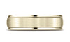 Benchmark-10K-Yellow-Gold-6mm-Comfort-Fit-Satin-Finish-High-Polished-Round-Edge-Carved-Design-Band--Sz-4.25--RECF7602S10KY04.25
