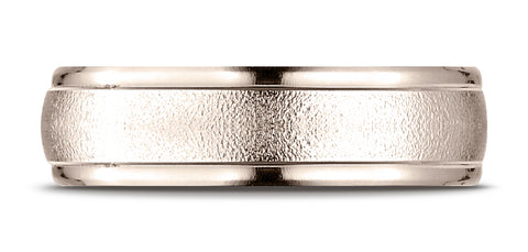 Benchmark-14K-Rose-Gold-6mm-Comfort-Fit-Wired-Finished-High-Polished-Round-Edge-Carved-Design-Band--Sz-4.25--RECF760214KR04.25