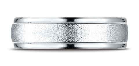 Benchmark-Platinum-6mm-Comfort-Fit-Wired-Finished-High-Polished-Round-Edge-Carved-Design-Band--Size-4.25--RECF7602PT04.25