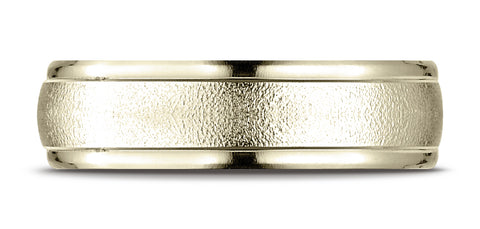 Benchmark-18K-Yellow-Gold-6mm-Comfort-Fit-Wired-Finished-High-Polished-Round-Edge-Carved-Design-Band--4.25--RECF760218KY04.25