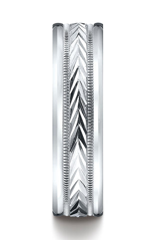 Benchmark-10K-White-Gold-6mm-Comfort-Fit-Harvest-of-Love-Round-Edge-Carved-Design-Wedding-Band--Size-4.5--RECF760310KW04.5