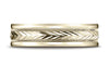 Benchmark-18K-Yellow-Gold-6mm-Comfort-Fit-Harvest-of-Love-Round-Edge-Carved-Design-Wedding-Band--Size-4.25--RECF760318KY04.25