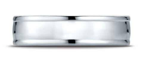 Benchmark-10K-White-Gold-6mm-Comfort-Fit-High-Polish-Finish-Round-Edge-Design-Wedding-Band-Ring--Size-4.25--RECF7620010KW04.25
