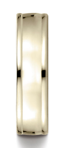 Benchmark-10K-Yellow-Gold-6mm-Comfort-Fit-High-Polish-Finish-Round-Edge-Design-Wedding-Ring-Size-4.5--RECF7620010KY04.5