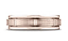 Benchmark-14K-Rose-Gold-6mm-Comfort-Fit-Satin-Finish-8-Center-Cuts-and-Round-Edge-Band--Size-4.25--RECF7645214KR04.25