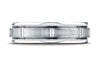 Benchmark-18K-White-Gold-6mm-Comfort-Fit-Satin-Finish-8-Center-Cuts-and-Round-Edge-Band--Size-4.25--RECF7645218KW04.25