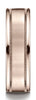Benchmark-14k-Rose-Gold-7mm-Comfort-Fit-Satin-Finish-Center-w/-Milgrain-Round-Edge-Carved-Dsn.-Band--4.5--RECF7701S14KR04.5