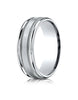 Benchmark-Platinum-7mm-Comfort-Fit-Satin-Finish-Center-with-Milgrain-Round-Edge-Carved-Design-Band-Sz-4--RECF7701SPT04