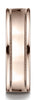 Benchmark-14k-Rose-Gold-7mm-Comfort-Fit-High-Polished-w/-Milgrain-Round-Edge-Carved-Design-Band--Sz-4.5--RECF770114KR04.5