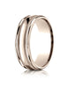 Benchmark-14k-Rose-Gold-7mm-Comfort-Fit-High-Polished-with-Milgrain-Round-Edge-Carved-Design-Band--Sz-4--RECF770114KR04