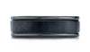 Benchmark-Blackened-Cobaltchrome-7mm-Round-Edge-Satin-Center-Comfort-Fit-Ring--Size-6.5--RECF7702SBKCC06.5