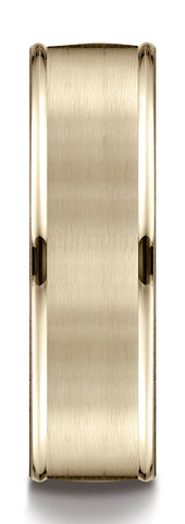 Benchmark-18k-Yellow-Gold-7mm-Comfort-Fit-Satin-Finish-High-Polished-Round-Edge-Carved-Design-Band--4.5--RECF7702S18KY04.5