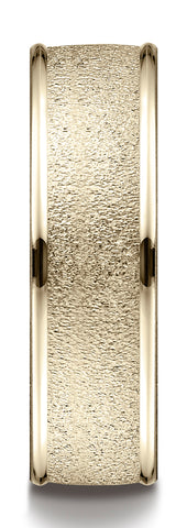 Benchmark-18k-Yellow-Gold-7mm-Comfort-Fit-Wired-Finished-High-Polished-Round-Edge-Carved-Des.-Band--4.5--RECF770218KY04.5