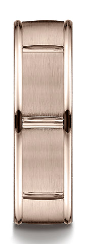 Benchmark-14k-Rose-Gold-7mm-Comfort-Fit-Satin-Finish-8-Center-Cuts-and-Round-Edge-Band--Size-4.5--RECF7745214KR04.5