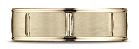 Benchmark-10k-Yellow-Gold-7mm-Comfort-Fit-Satin-Finish-8-Center-Cuts-and-Round-Edge-Band--Size-4.25--RECF7745210KY04.25