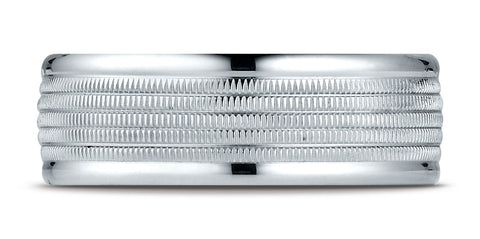Benchmark-10K-White-Gold-8mm-Comfort-Fit-Multi-Milgrain-Center-High-Polish-Round-Edge-Design-Band--Sz-4.25--RECF7801810KW04.25