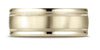 Benchmark-10K-Yellow-Gold-8mm-Comfort-Fit-Satin-Finish-Center-w/-Milgrain-Round-Edge-Band--Size-4.25--RECF7801S10KY04.25