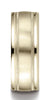 Benchmark-18K-Yellow-Gold-8mm-Comfort-Fit-Satin-Finish-Center-w/-Milgrain-Round-Edge-Band--Size-4.5--RECF7801S18KY04.5