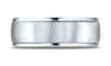 Benchmark-Platinum-8mm-Comfort-Fit-Satin-Finish-High-Polished-Round-Edge-Carved-Design-Wedding-Band--Sz-4.25--RECF7802SPT04.25
