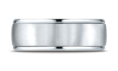 Benchmark-Palladium-8mm-Comfort-Fit-Satin-Finish-High-Polished-Round-Edge-Carved-Design-Wedding-Band--4.25--RECF7802SPD04.25