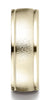 Benchmark-18K-Yellow-Gold-8mm-Comfort-Fit-Wire-Brush-Finish-High-Polished-Round-Edge-Band--Size-4.5--RECF780218KY04.5