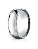 Benchmark-10K-White-Gold-8mm-Comfort-Fit-High-Polish-Finish-Round-Edge-Design-Wedding-Band-Ring--Size-4--RECF7820010KW04