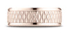 Benchmark-14K-Rose-Gold-8mm-Comfort-Fit-Round-Edge-Patterned-Design-Wedding-Band-Ring--Size-4.25--RECF7870014KR04.25