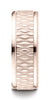 Benchmark-14K-Rose-Gold-8mm-Comfort-Fit-Round-Edge-Patterned-Design-Wedding-Band-Ring--Size-4.5--RECF7870014KR04.5
