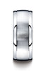 Benchmark-Argentium-Silver-9-mm-Comfort-Fit-Satin-Finished-High-Polished-Round-Edge-Design-Band--Size-7--RECF7902SSV07