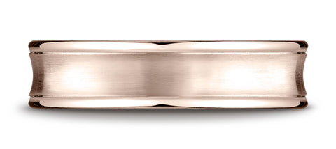 Benchmark-14K-Rose-Gold-5.5mm-Comfort-Fit-Concave-Round-Edge-Satin-Center-Design-Wedding-Ring--Size-4.25--RECF8550014KR04.25