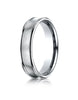 Benchmark-18K-White-Gold-5.5mm-Comfort-Fit-Concave-Round-Edge-Satin-Center-Design-Wedding-Band--Size-4--RECF8550018KW04