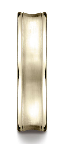 Benchmark-18K-Yellow-Gold-5.5mm-Comfort-Fit-Concave-Round-Edge-Satin-Center-Design-Wedding-Band--Sz-4.5--RECF8550018KY04.5