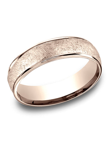 Benchmark-14K-Rose-Gold-6.5mm-Comfort-Fit-Round-Edge-Swirl-Finish-Design-Band--Size-4.5--RECF8658514KR04.5